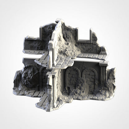 Infected Ruins – Corrupted Gothic Terrain for 28–32mm Games