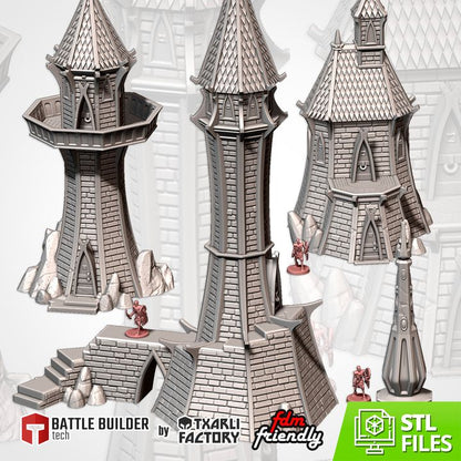Elven Constructions - Modular Elvish Architecture for 28–32mm Games