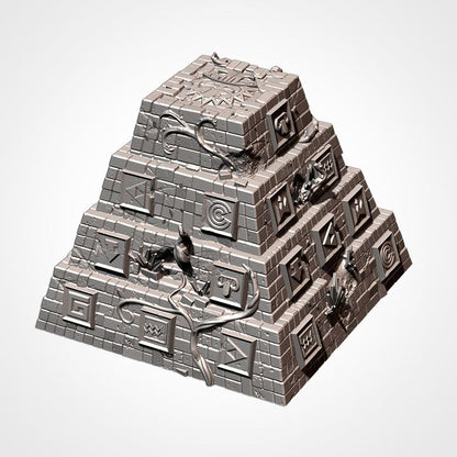 The Lost City – Ancient Jungle Ruins Terrain Set for 28–32mm Games