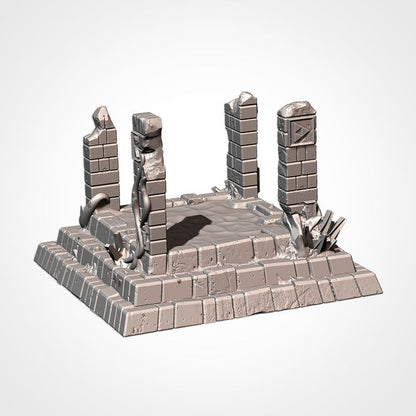 The Lost City – Ancient Jungle Ruins Terrain Set for 28–32mm Games
