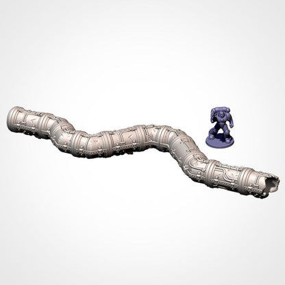 Modular Pipes – Industrial Terrain Set  for 28–32mm Games