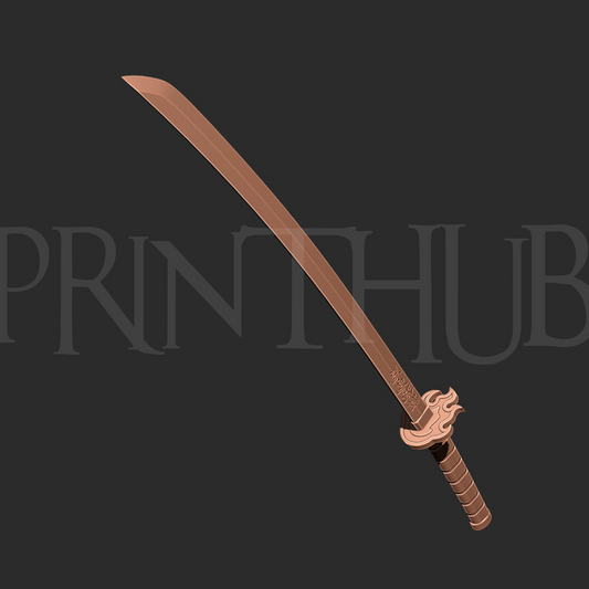 Katana - Rengoku – Demon Slayer Cosplay Weapon
