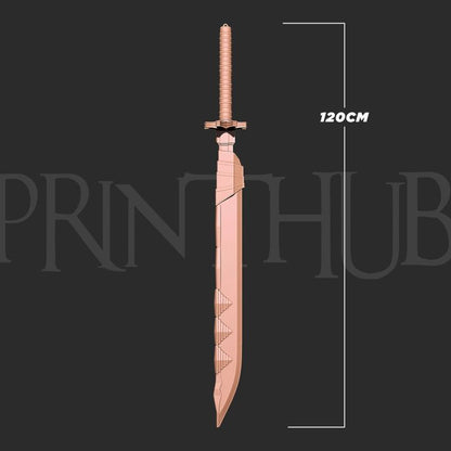 Dragon Bone Sword – Maki Zenin – Jujutsu Kaisen Cosplay Prop