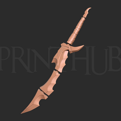 Knight Slayer Dagger – Solo Leveling Cosplay Prop