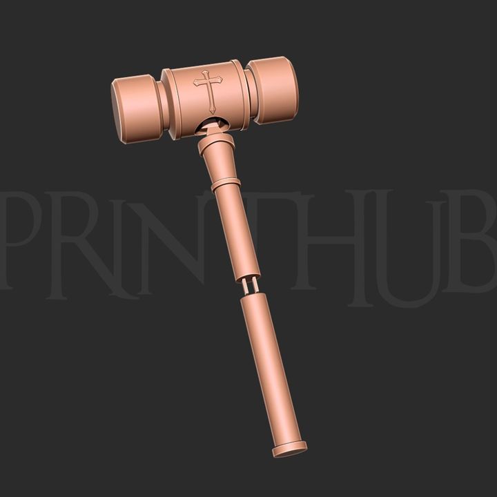 Hiromi Higuruma's Gavel – Jujutsu Kaisen Cosplay Prop