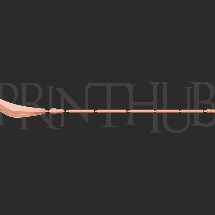 Maki Zenin’s Polearm Spear – Jujutsu Kaisen Cosplay Prop