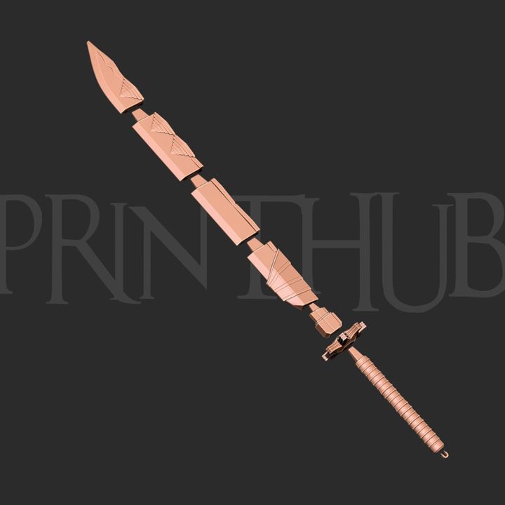 Dragon Bone Sword – Maki Zenin – Jujutsu Kaisen Cosplay Prop
