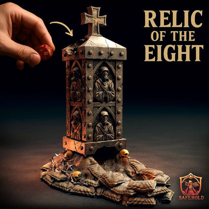 Relic of the Eight - Trench Crusade Themed Dice Tower