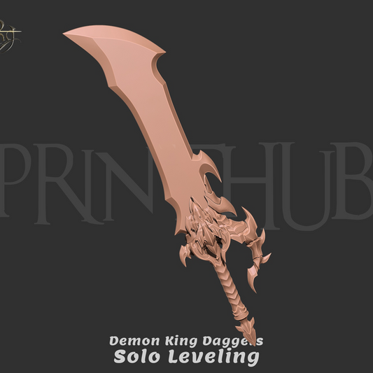 Demon King Dagger – Solo Leveling Cosplay Prop