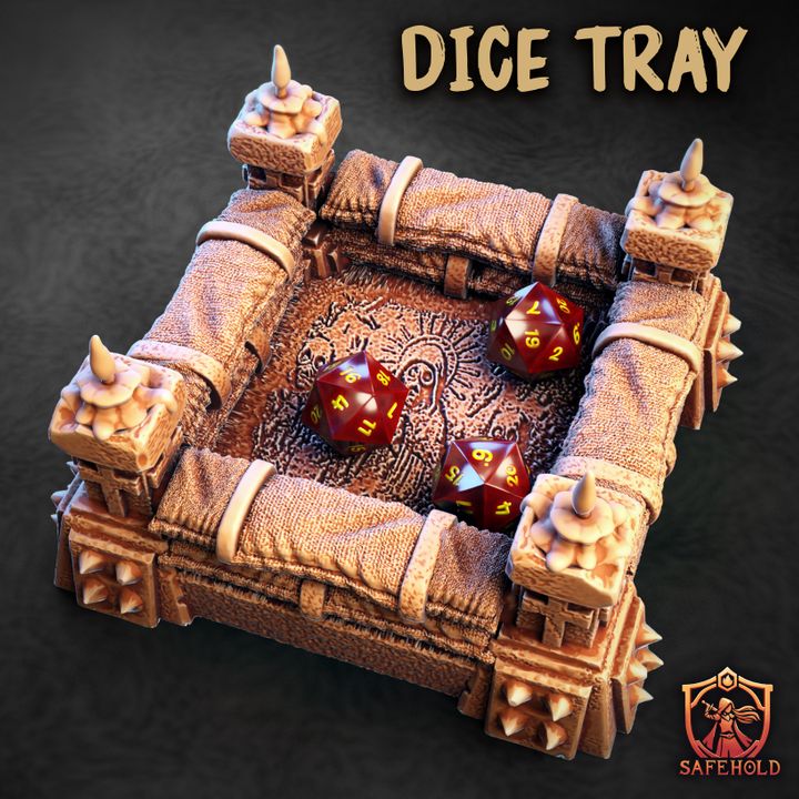 Trench Crusade Dice Tray