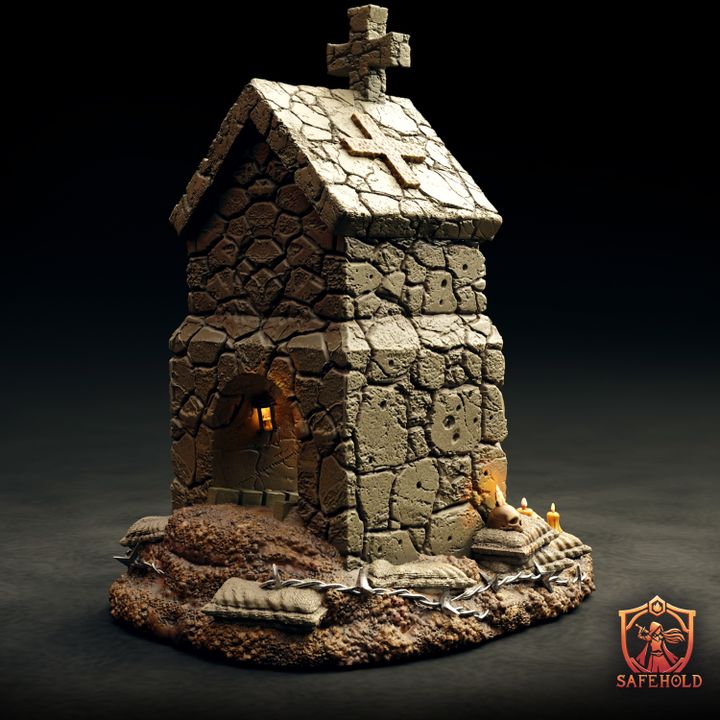Sanctum Bunker – Trench Crusade Themed Terrain