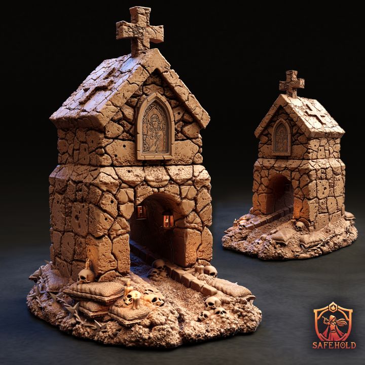 Sanctum Bunker – Trench Crusade Themed Terrain