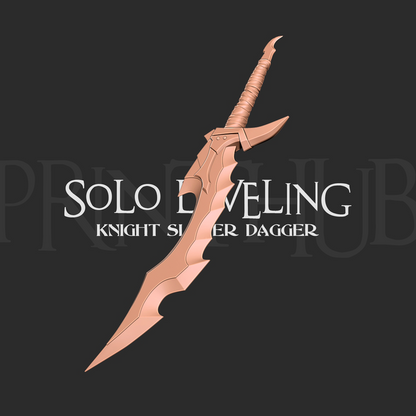 Knight Slayer Dagger – Solo Leveling Cosplay Prop