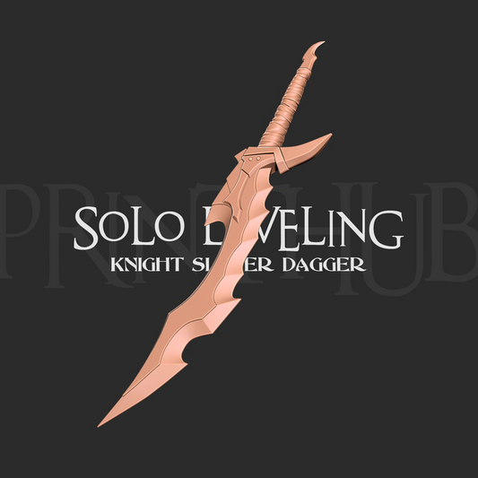 Knight Slayer Dagger – Solo Leveling Cosplay Prop