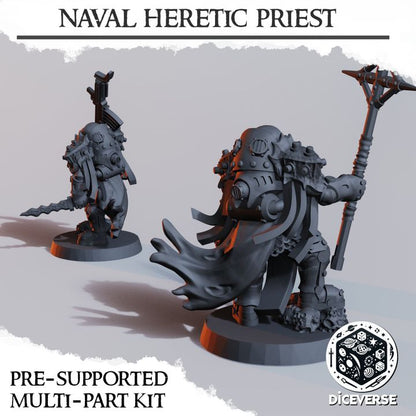 Naval Heretic Priest – Naval Raider Leader for Trench Crusade