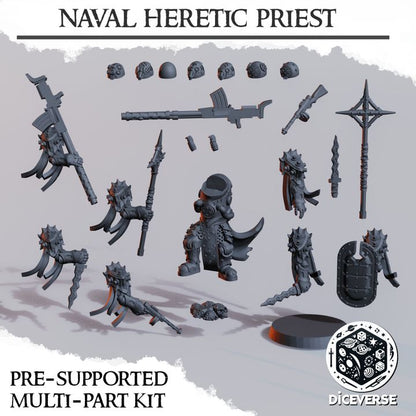 Naval Heretic Priest – Naval Raider Leader for Trench Crusade