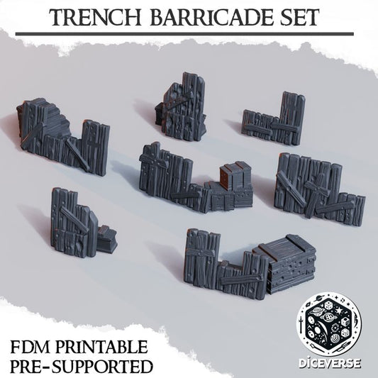 Trench Barricades - Trench Crusade Barricades