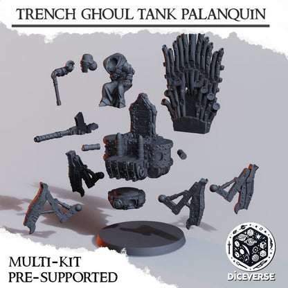 Trench Ghoul Tank Palanquin – Trench Ghoul Leader for Trench Crusade