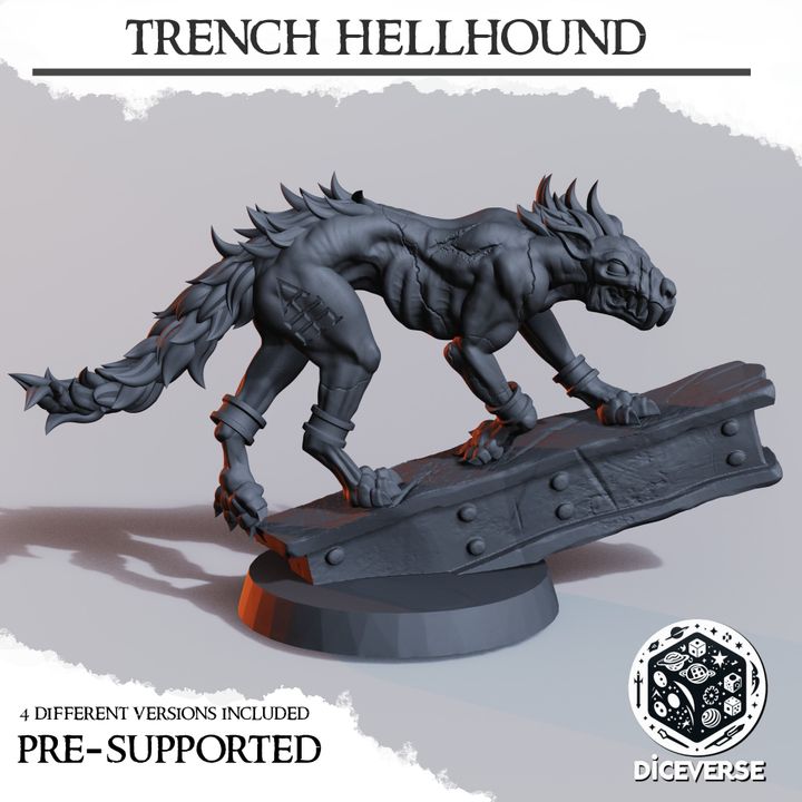 Trench Hellhound – Hellish Hounds for Trench Crusade