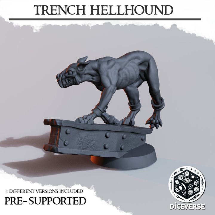 Trench Hellhound – Hellish Hounds for Trench Crusade