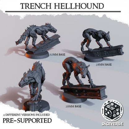 Trench Hellhound – Hellish Hounds for Trench Crusade