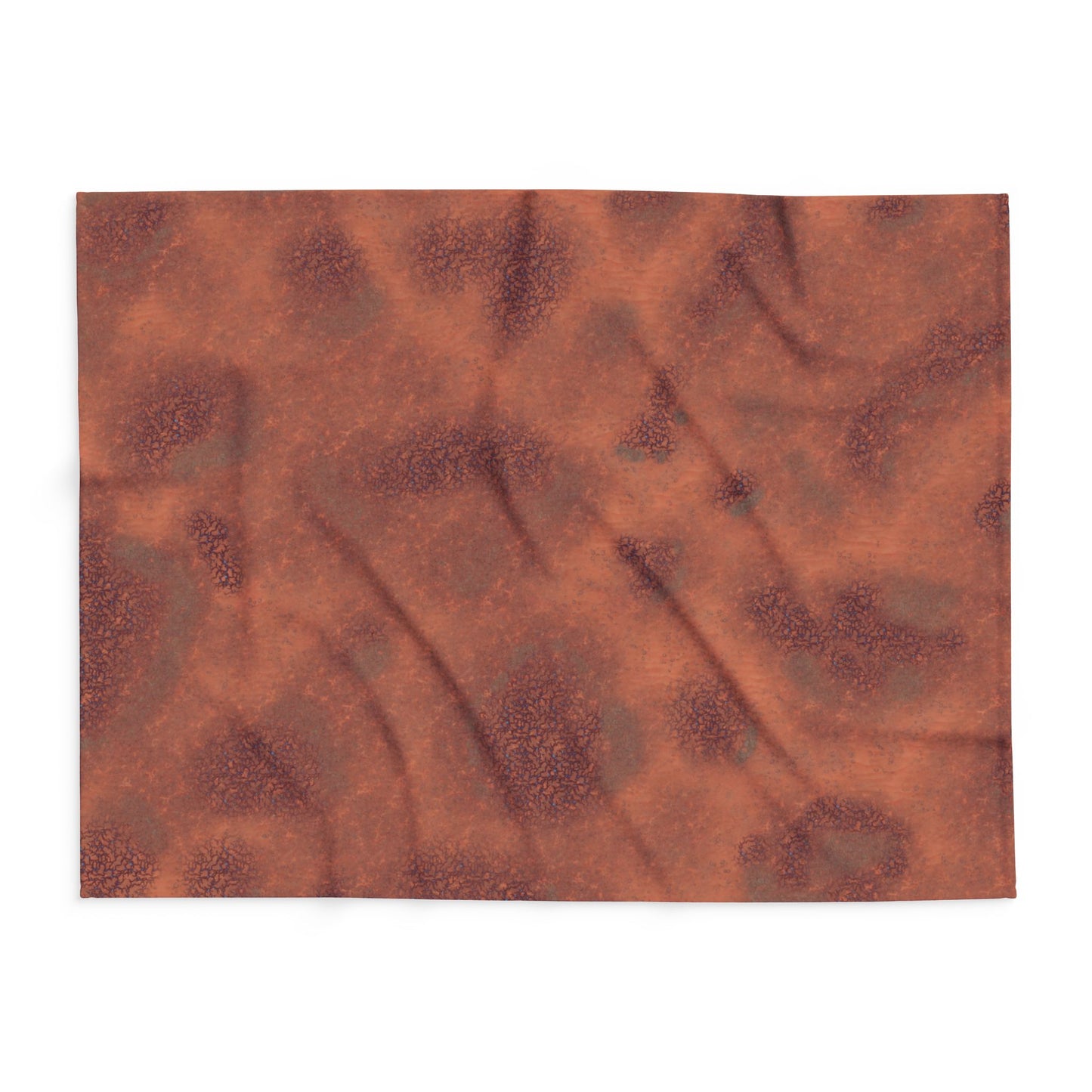 Orange Desert Growth – Soft Fabric Battle Mat (Multiple Sizes)