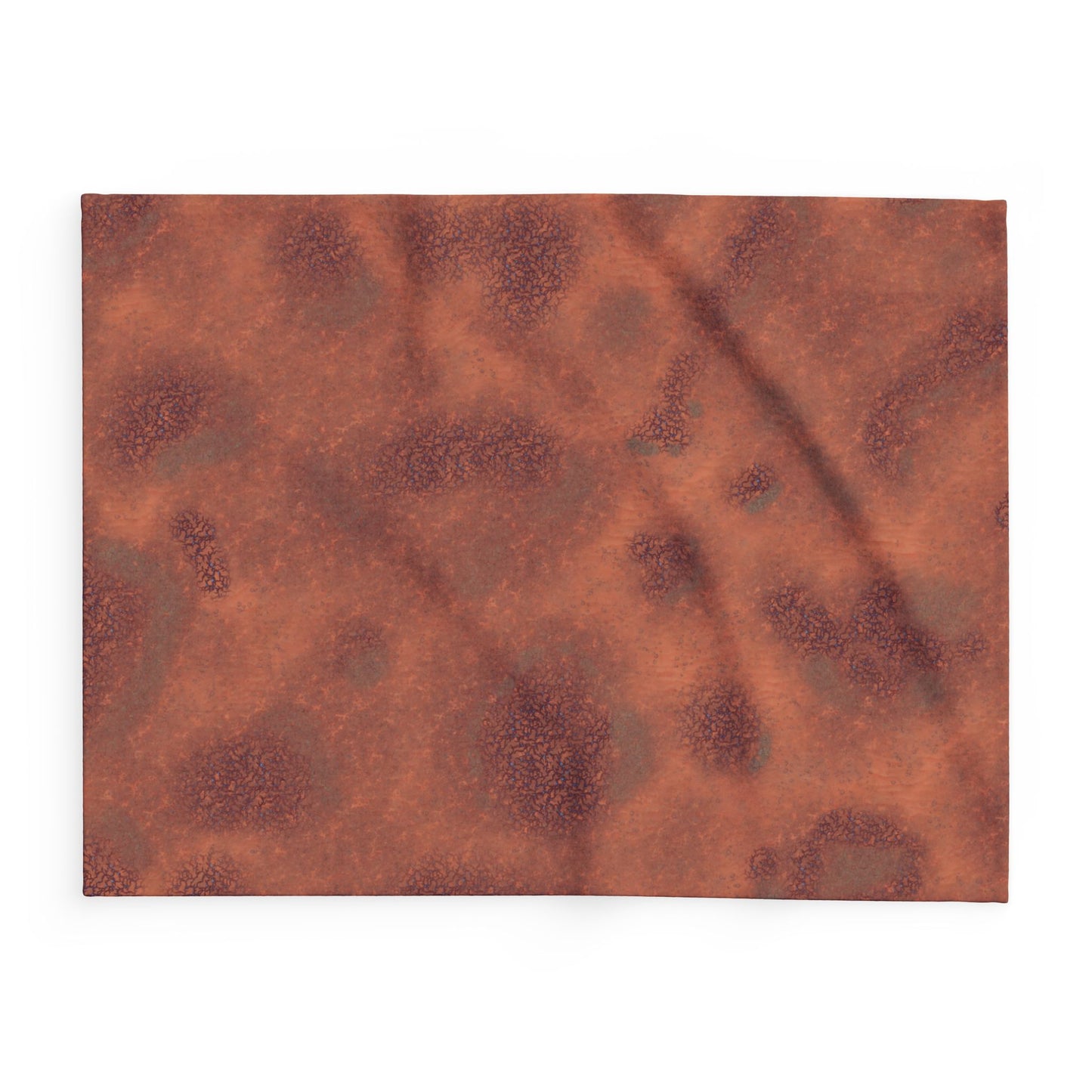 Orange Desert Growth – Soft Fabric Battle Mat (Multiple Sizes)