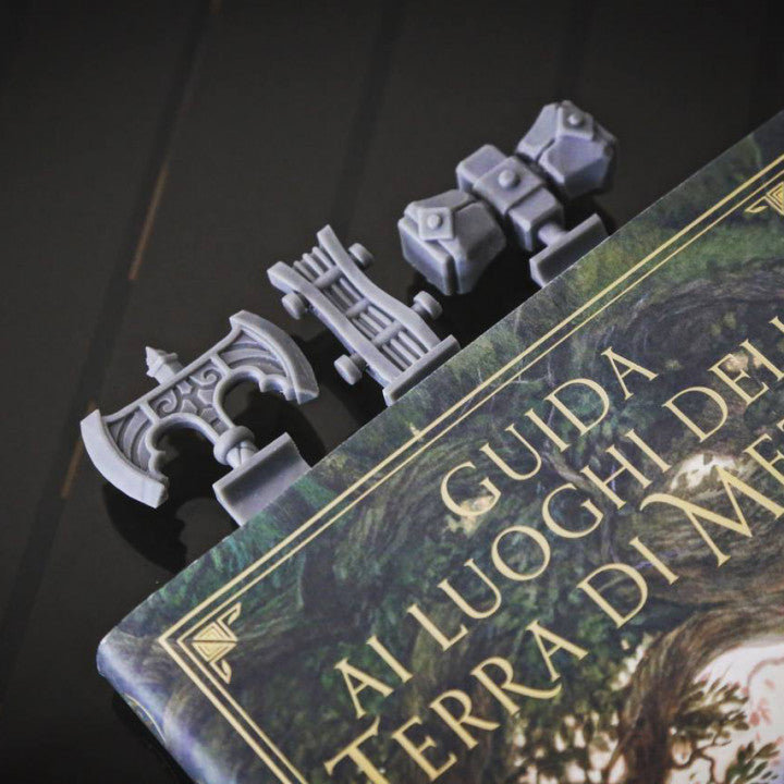Armory of the Ancients – Fantasy Weapon Bookmarks (Single or Full Set)