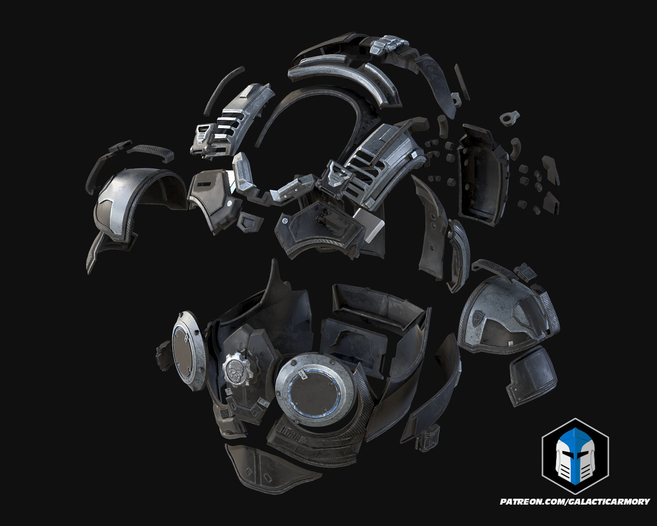 Gears of War – COG Armor – Battle Layers Studio