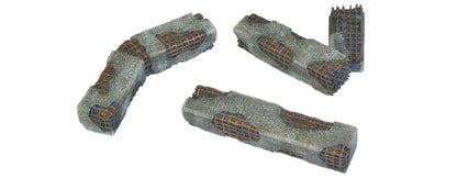 Concrete Building Ruins – Modular Terrain for 28–32mm Wargames