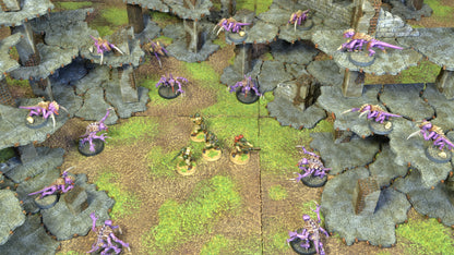 Concrete Building Ruins – Modular Terrain for 28–32mm Wargames