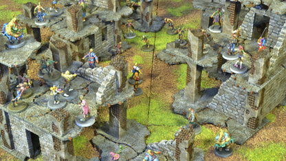 Concrete Building Ruins – Modular Terrain for 28–32mm Wargames