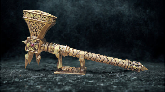 Guardian of the Covenant – Eternal Storm Themed Cosplay Battle Hammer