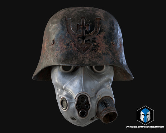 Heretic Helmet | Trench Crusade Cosplay Helmet