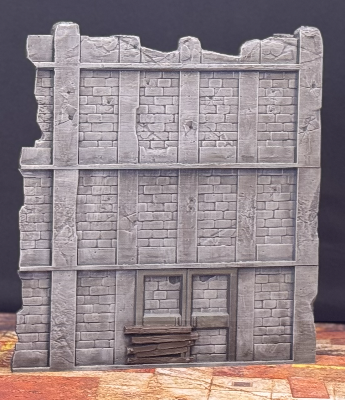 WTC City Ruins Set – Static Tournament Terrain for 28–32mm Games