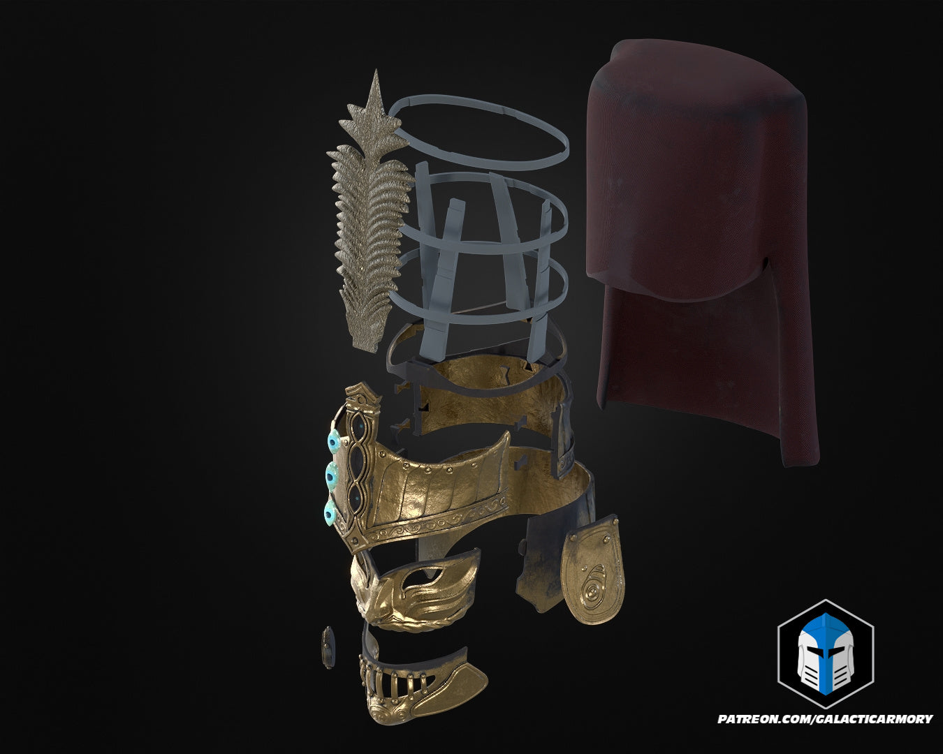 Janissary Helmet | Trench Crusade Cosplay Helmet