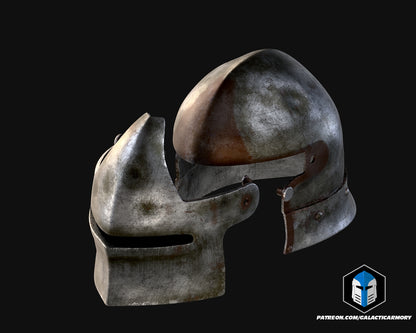 Sallet Helmet | Trench Crusade Cosplay Helmet