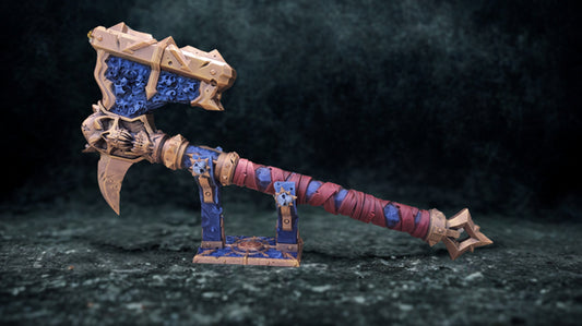Whispers of Distortion – Chaos Themed Cosplay Hammer