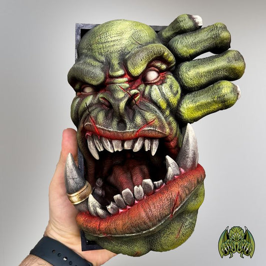 WAAAGHjaw – Ork Book Nook or Bookend Set