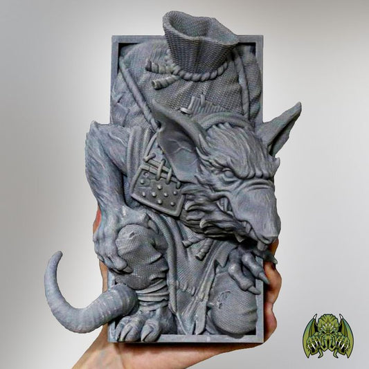 Skittershank – Ratfolk Book Nook or Bookend Set
