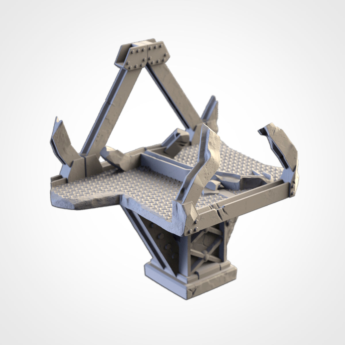 Metallic Bridges | 3D Printed Sci-Fi & Industrial Terrain for 28–32mm Wargaming