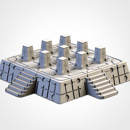 Xenos Pyramids – Modular Alien Monuments for 28–32mm Sci-Fi Games