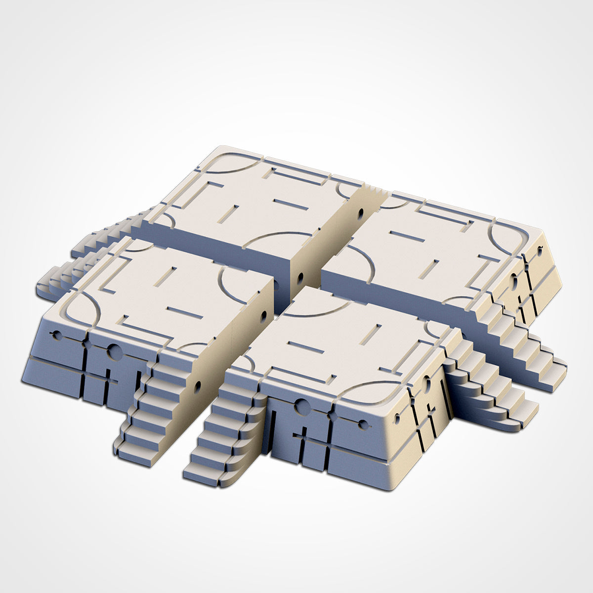 Xenos Pyramids – Modular Alien Monuments for 28–32mm Sci-Fi Games