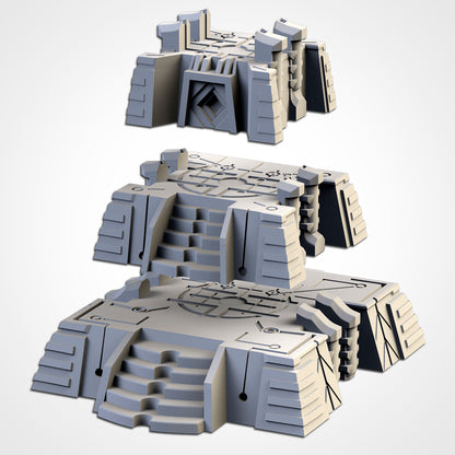 Xenos Pyramids – Modular Alien Monuments for 28–32mm Sci-Fi Games