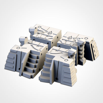Xenos Pyramids – Modular Alien Monuments for 28–32mm Sci-Fi Games