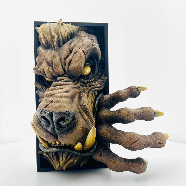 Moonfang Terror – Werewolf Book Nook or Bookend Set