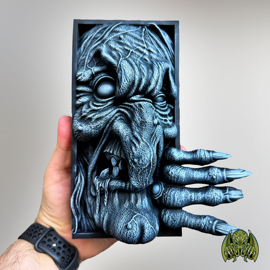 Crypt Crone – Witch Book Nook or Bookend Set